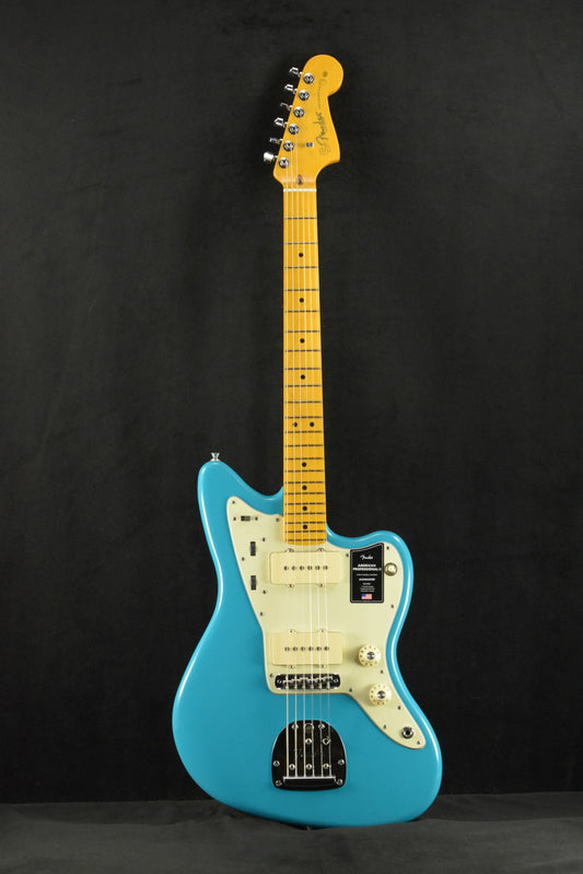 Fender American Professional II Jazzmaster Miami Blue Maple Fingerboard