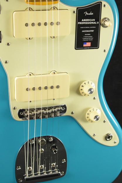 Fender American Professional II Jazzmaster Miami Blue Maple Fingerboard