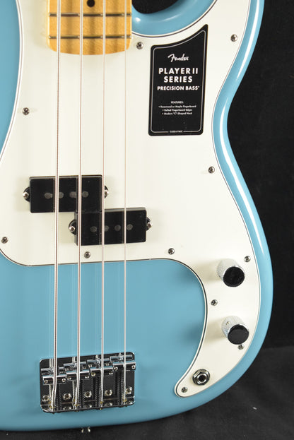 Fender Player II Precision Bass Aquatone Blue Maple Fingerboard