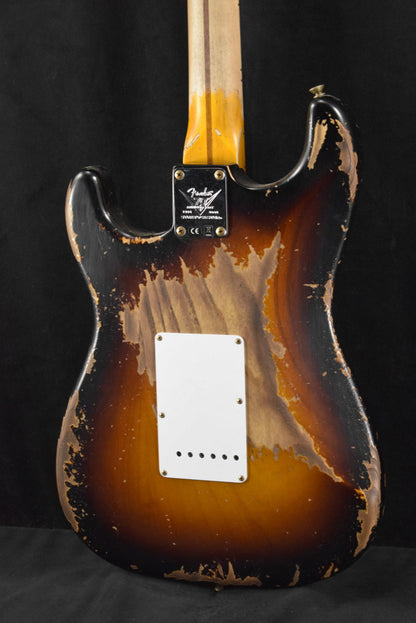 Fender Limited Edition 70th Anniversary 1954 Stratocaster Super Heavy Relic Wide-Fade 2-Color Sunburst