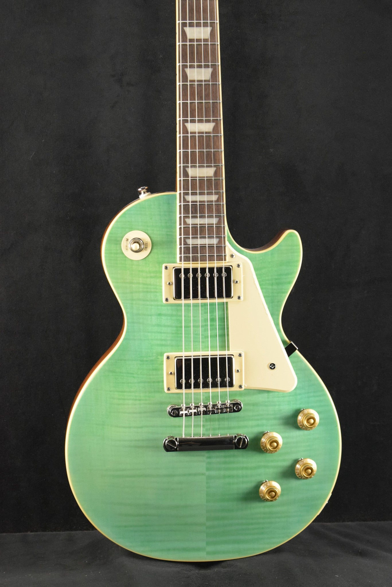 Epiphone Les Paul Standard 50s Figured Seafoam Green w/Gig Bag
