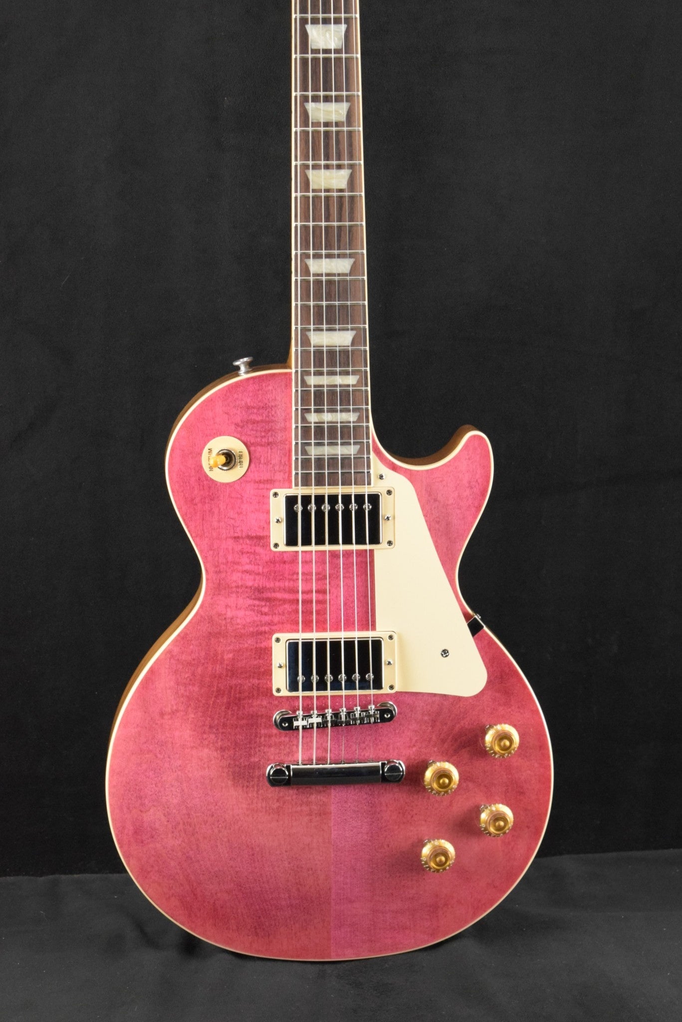 Gibson Original Les Paul Standard 50s Figured Top Translucent Fuchsia Top