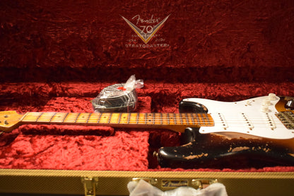 Fender Limited Edition 70th Anniversary 1954 Stratocaster Super Heavy Relic Wide-Fade 2-Color Sunburst