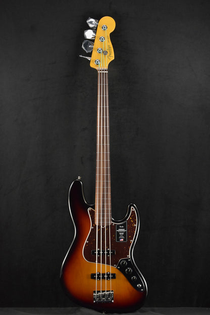 Fender American Professional II Jazz Bass Fretless Rosewood Fingerboard 3-Color Sunburst