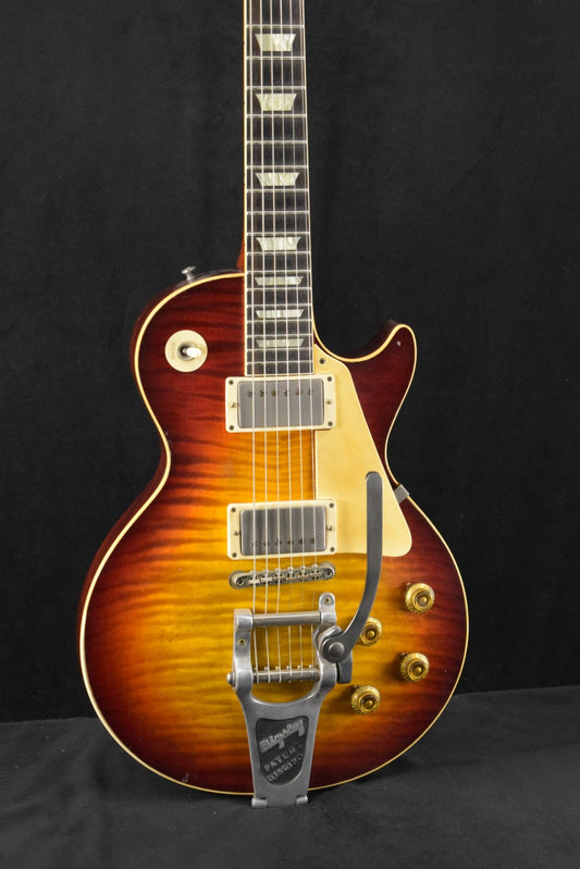 2023 Gibson Murphy Lab 1959 Les Paul Standard Reissue Limited Edition Brazilian Rosewood Fingerboard Tom's Tri-Burst Bigsby Heavy Aged Fuller's Special Offering