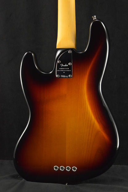 Fender American Professional II Jazz Bass Fretless Rosewood Fingerboard 3-Color Sunburst