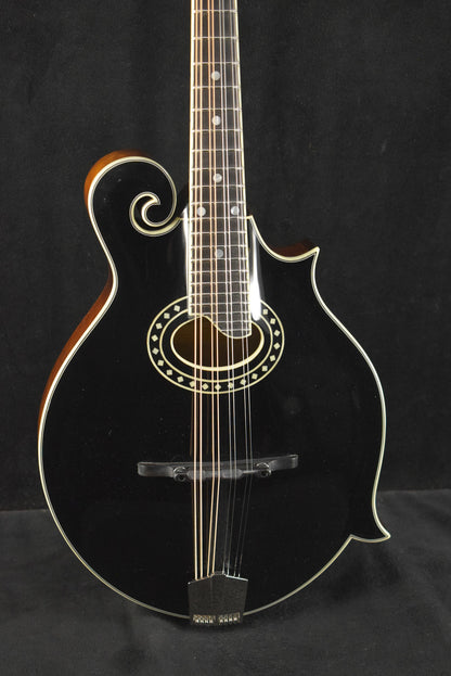 Eastman MD514-BK-LTD Limited Edition F-Style Oval-Hole Mandolin Black Top
