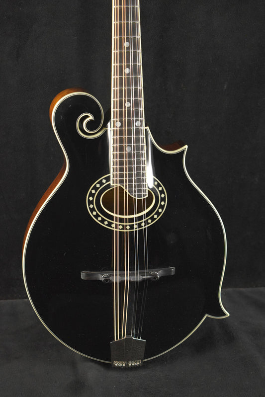 Eastman MD514-BK-LTD Limited Edition F-Style Oval-Hole Mandolin Black Top