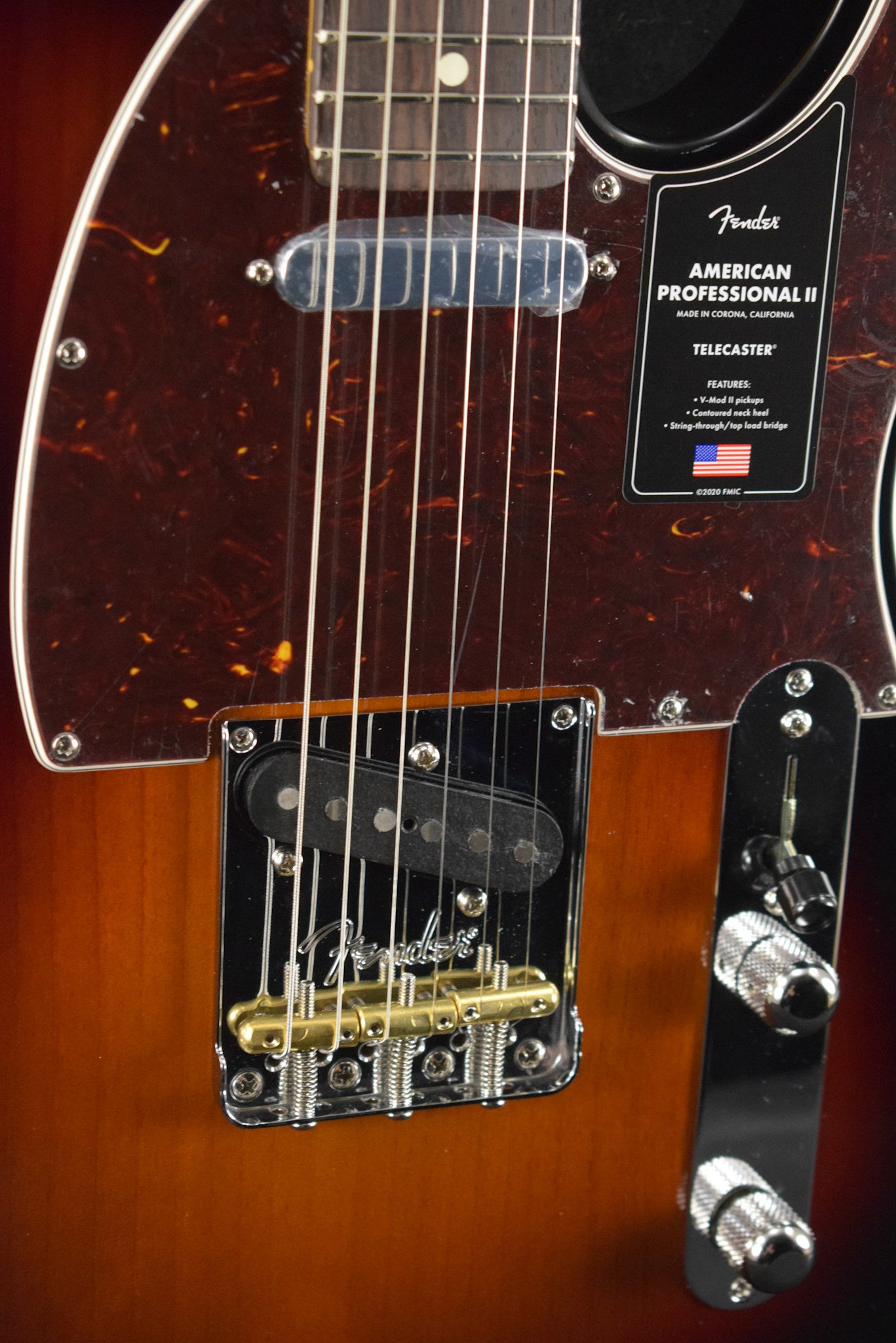 Fender American Professional II Telecaster 3-Color Sunburst Rosewood Fingerboard