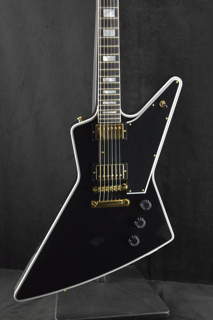 Gibson Custom Shop Explorer Custom Ebony Fingerboard Ebony Gloss