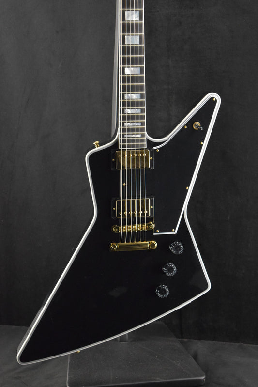Gibson Custom Shop Explorer Custom Ebony Fingerboard Ebony Gloss