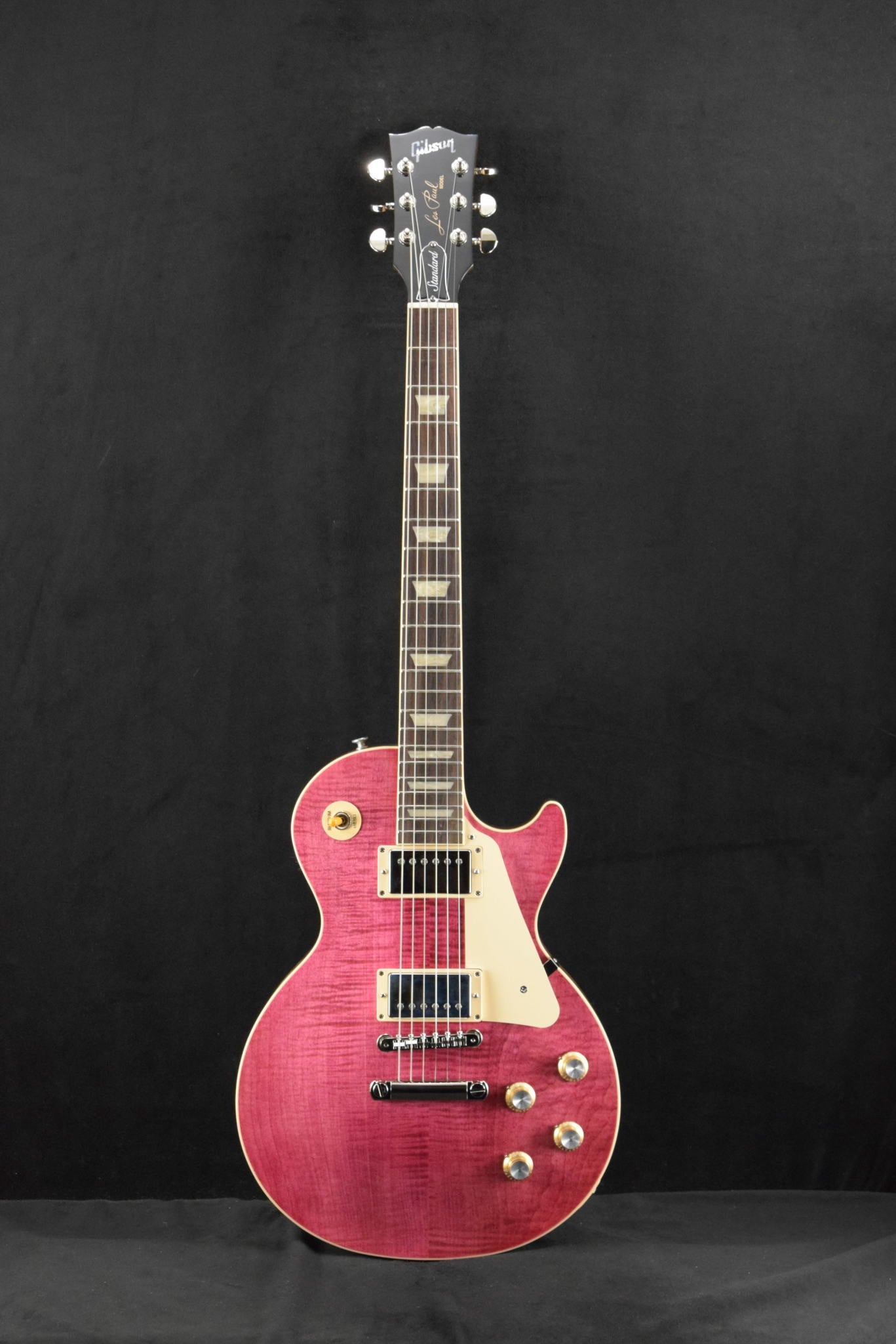 Gibson Original Les Paul Standard 60s Figured Top Translucent Fuchsia Top
