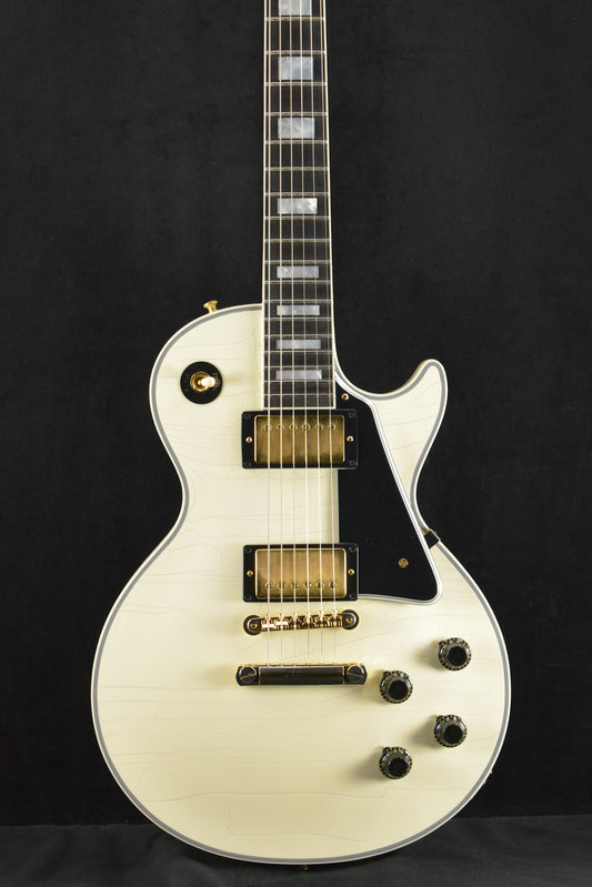 Gibson Murphy Lab 1957 Les Paul Custom 2-Pickup Alpine White Ultra Light Aged Fuller's Exclusive