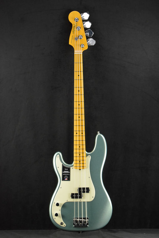 Fender American Professional II Precision Bass Left-Hand Mystic Surf Green Maple Fingerboard