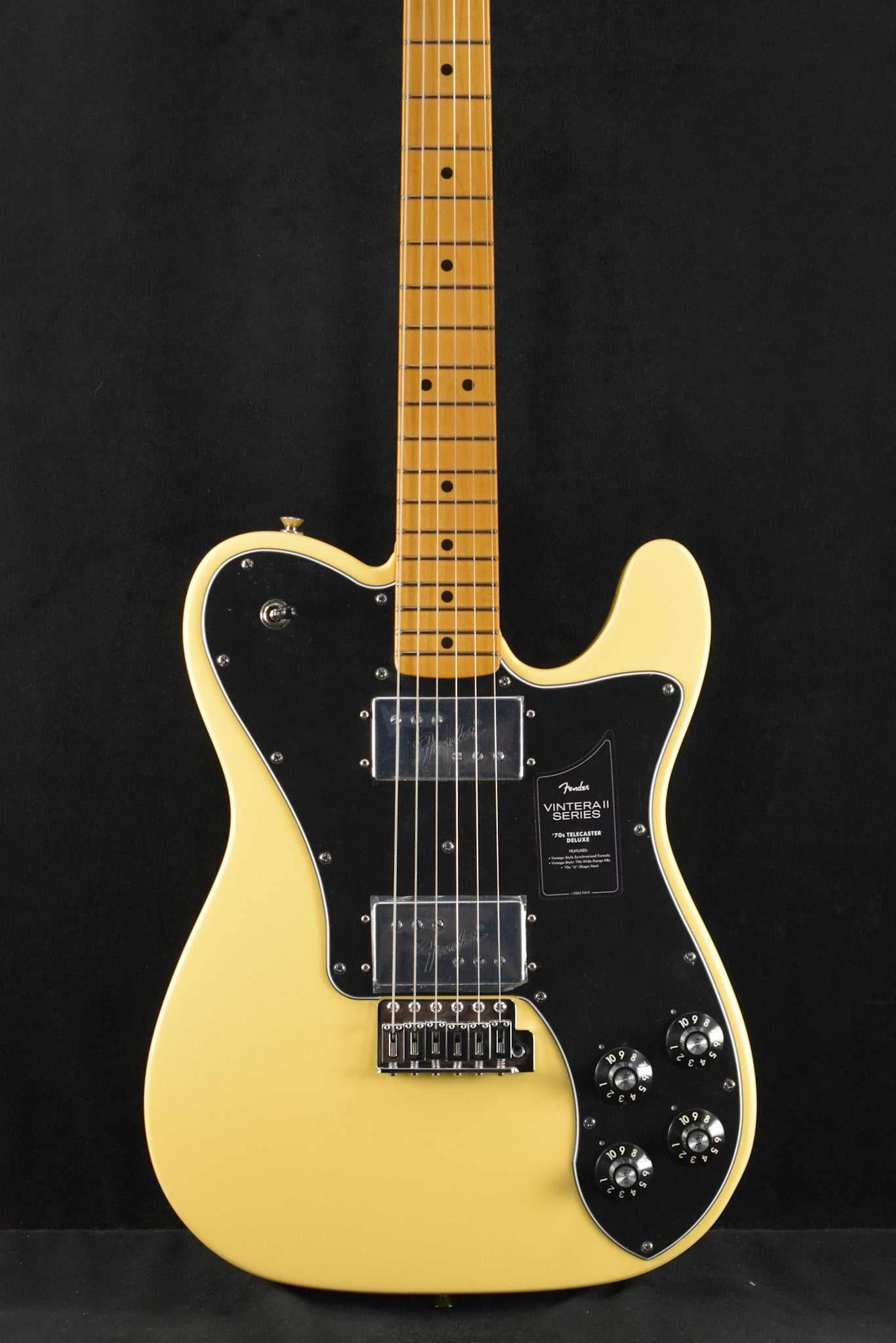 Fender Vintera II '70s Telecaster Deluxe with Tremolo Vintage White Maple Fingerboard