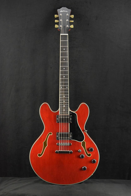 Eastman T386-RD Thinline Kent Armstrong Pickups Red Gloss Finish
