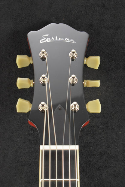 Eastman T386-RD Thinline Kent Armstrong Pickups Red Gloss Finish