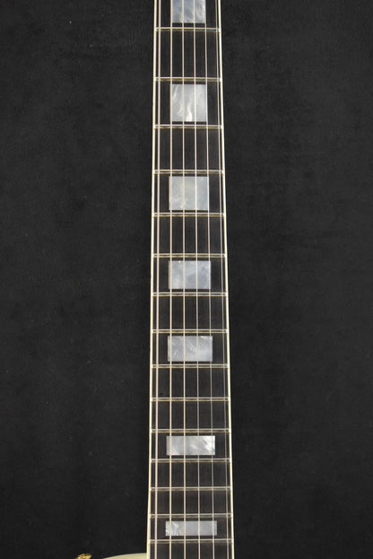 Gibson Murphy Lab 1957 Les Paul Custom 2-Pickup Alpine White Ultra Light Aged Fuller's Exclusive