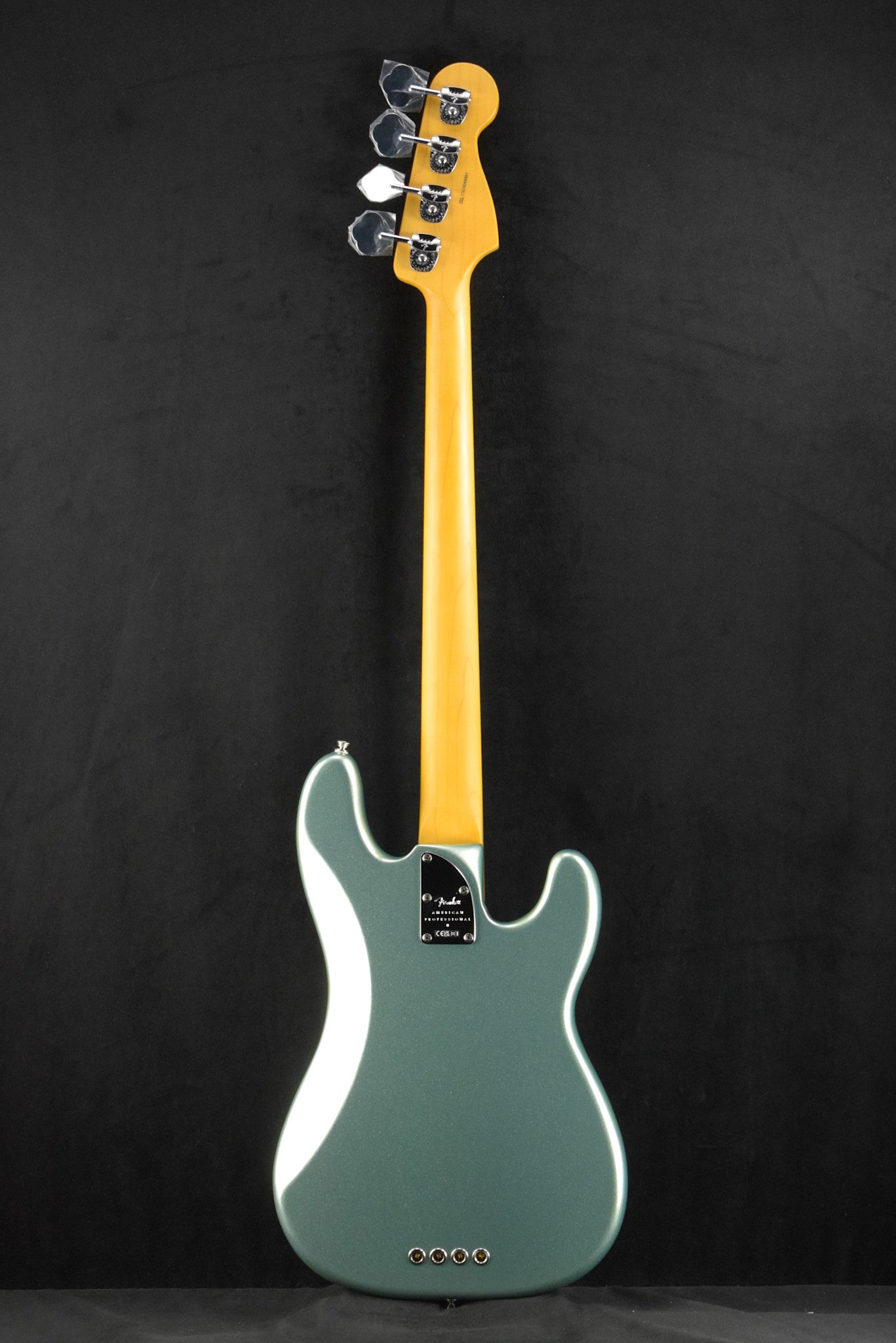 Fender American Professional II Precision Bass Left-Hand Mystic Surf Green Maple Fingerboard