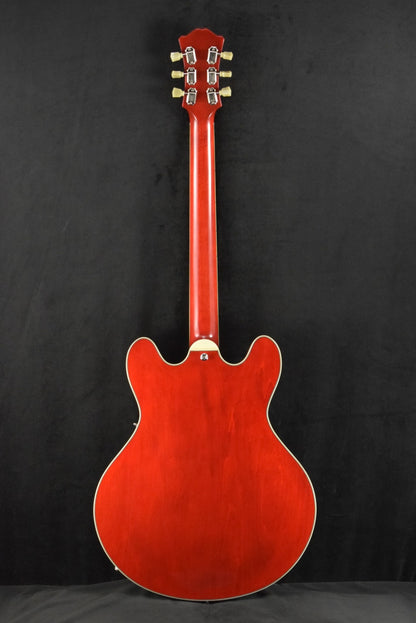 Eastman T386-RD Thinline Kent Armstrong Pickups Red Gloss Finish