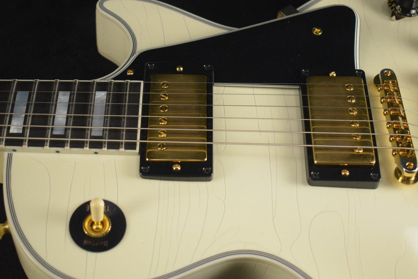 Gibson Murphy Lab 1957 Les Paul Custom 2-Pickup Alpine White Ultra Light Aged Fuller's Exclusive