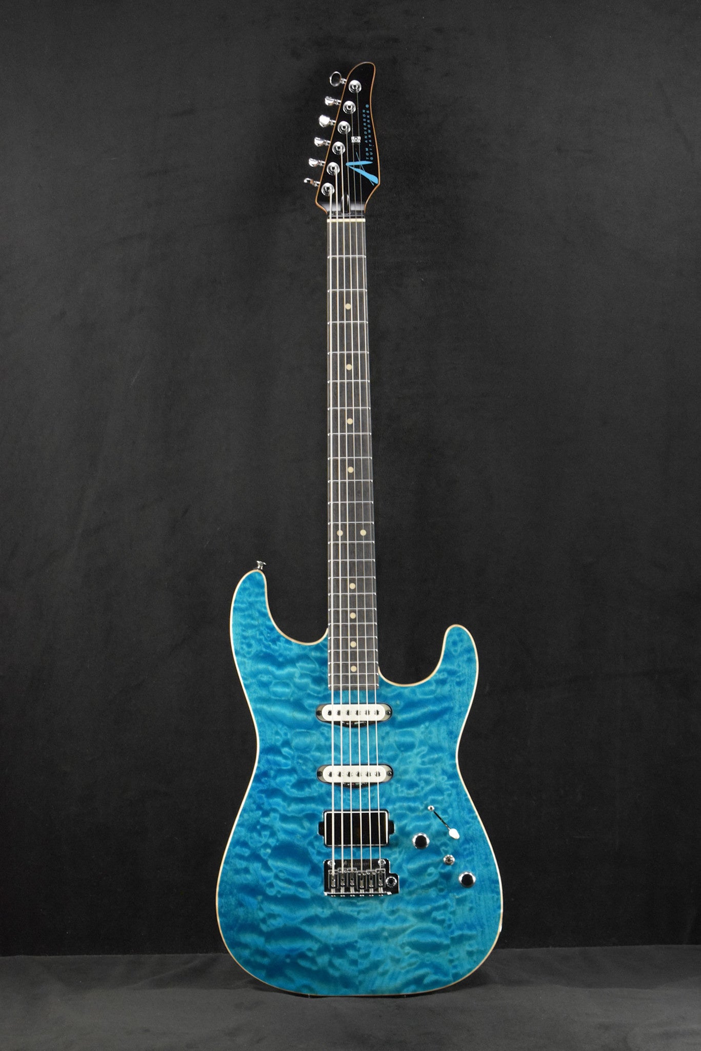 Tom Anderson Baritom Drop Top Bora Bora Blue with Binding