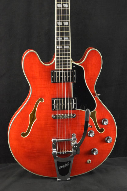 Eastman T486B-RD Thinline Bigsby Red Truetone Gloss