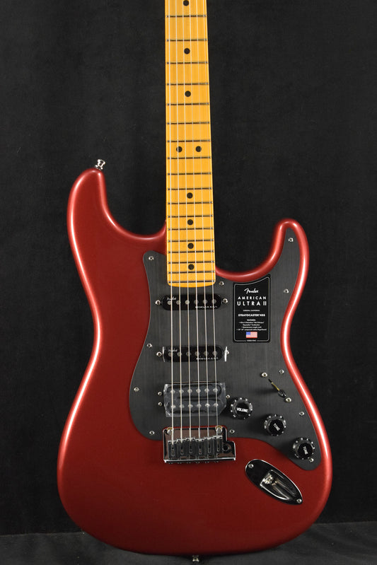 Fender American Ultra II Stratocaster HSS Sinister Red Maple Fingerboard
