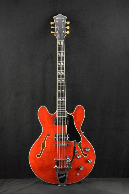 Eastman T486B-RD Thinline Bigsby Red Truetone Gloss