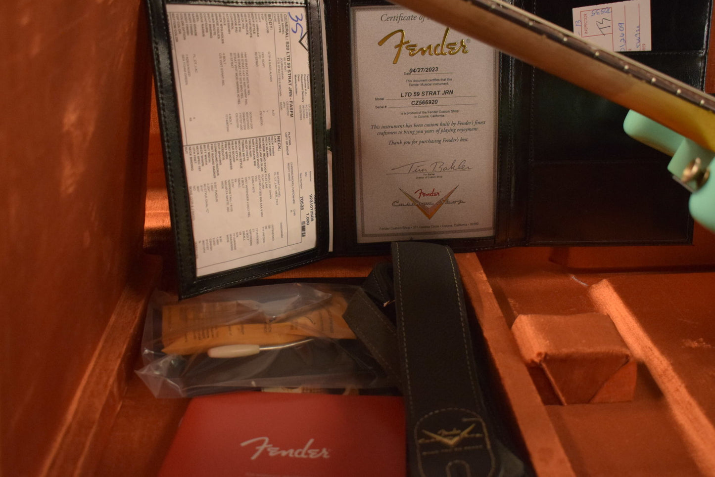 Fender Custom Shop '59 Stratocaster Journeyman Relic - Faded Aged Seafoam Green