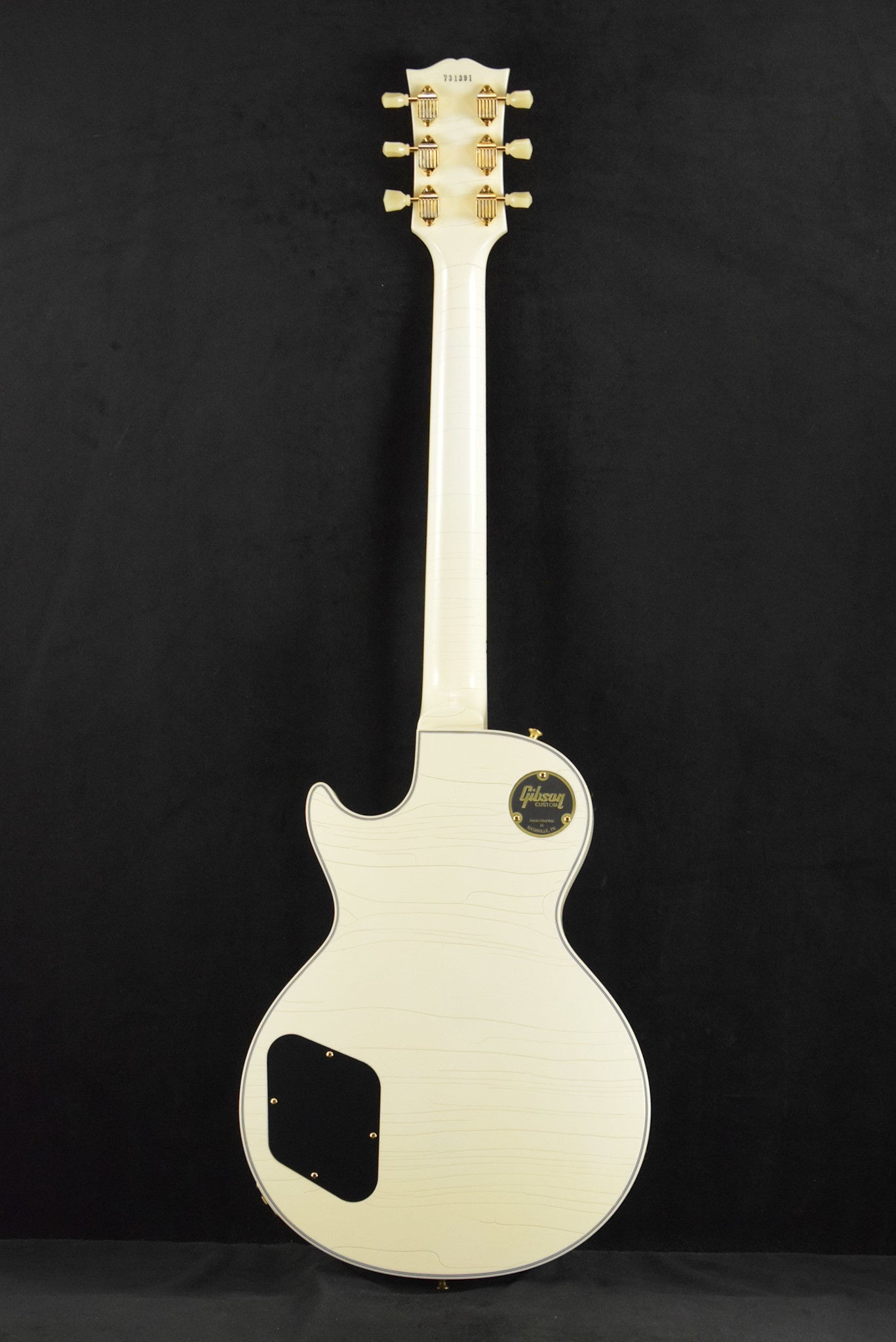 Gibson Murphy Lab 1957 Les Paul Custom 2-Pickup Alpine White Ultra Light Aged Fuller's Exclusive