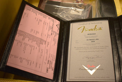 Fender Custom Shop '53 Precision Bass Journeyman Relic - Aged Nocaster Blonde