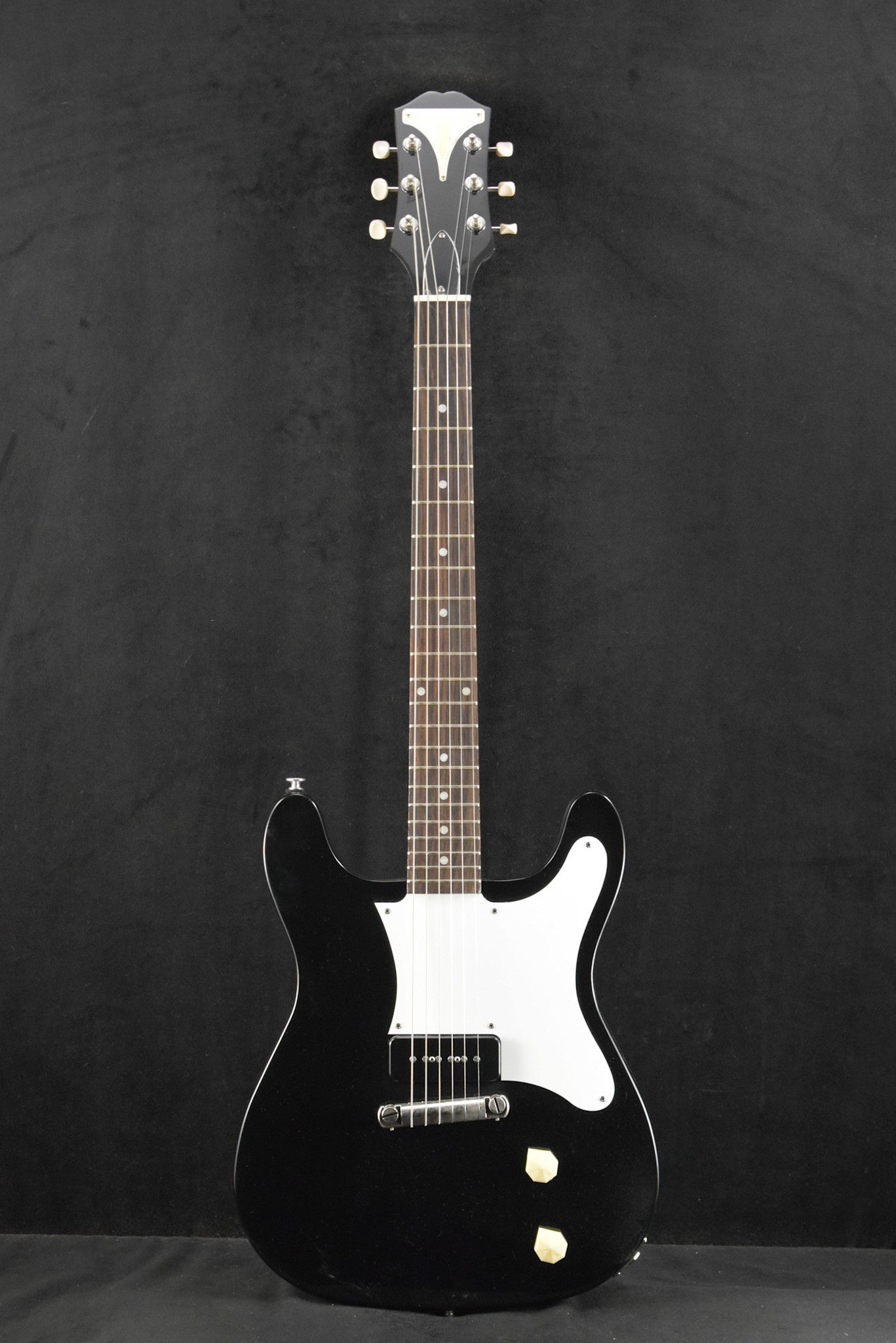 Epiphone USA Coronet Ebony w/Hardshell Case – Fuller's Guitar