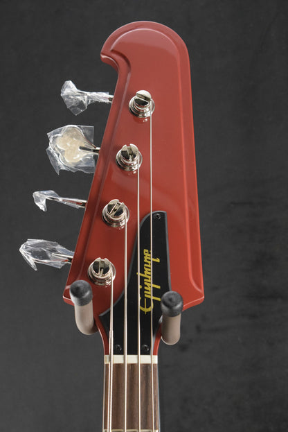 Epiphone Thunderbird '64 Bass Guitar Ember Red w/Gig Bag