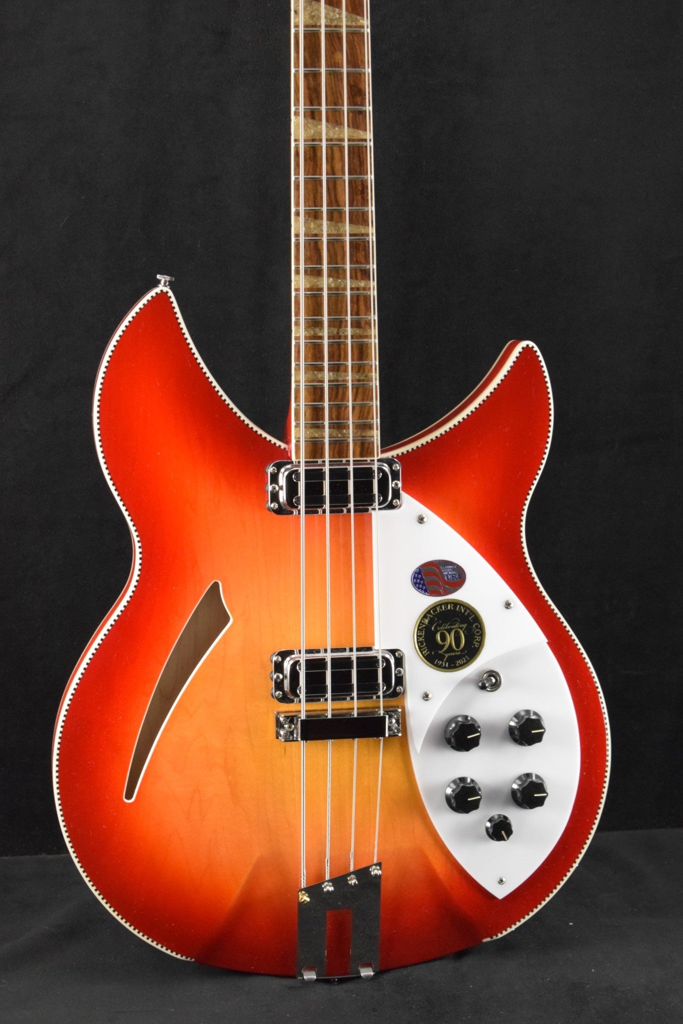 Rickenbacker 90th Anniversary 4005XC Amber FireGlo