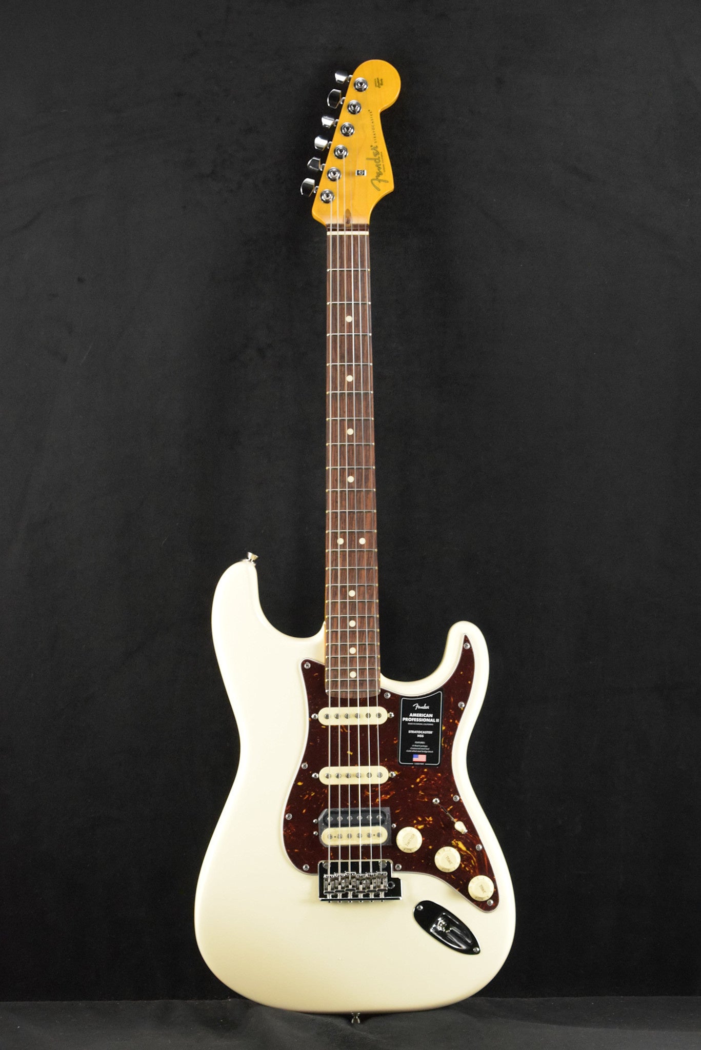 Fender American Professional II Stratocaster HSS Olympic White Rosewood Fingerboard