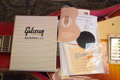 Gibson Murphy Lab '59 Les Paul Standard Tomato Soup Burst Heavy Aged Fuller's Exclusive