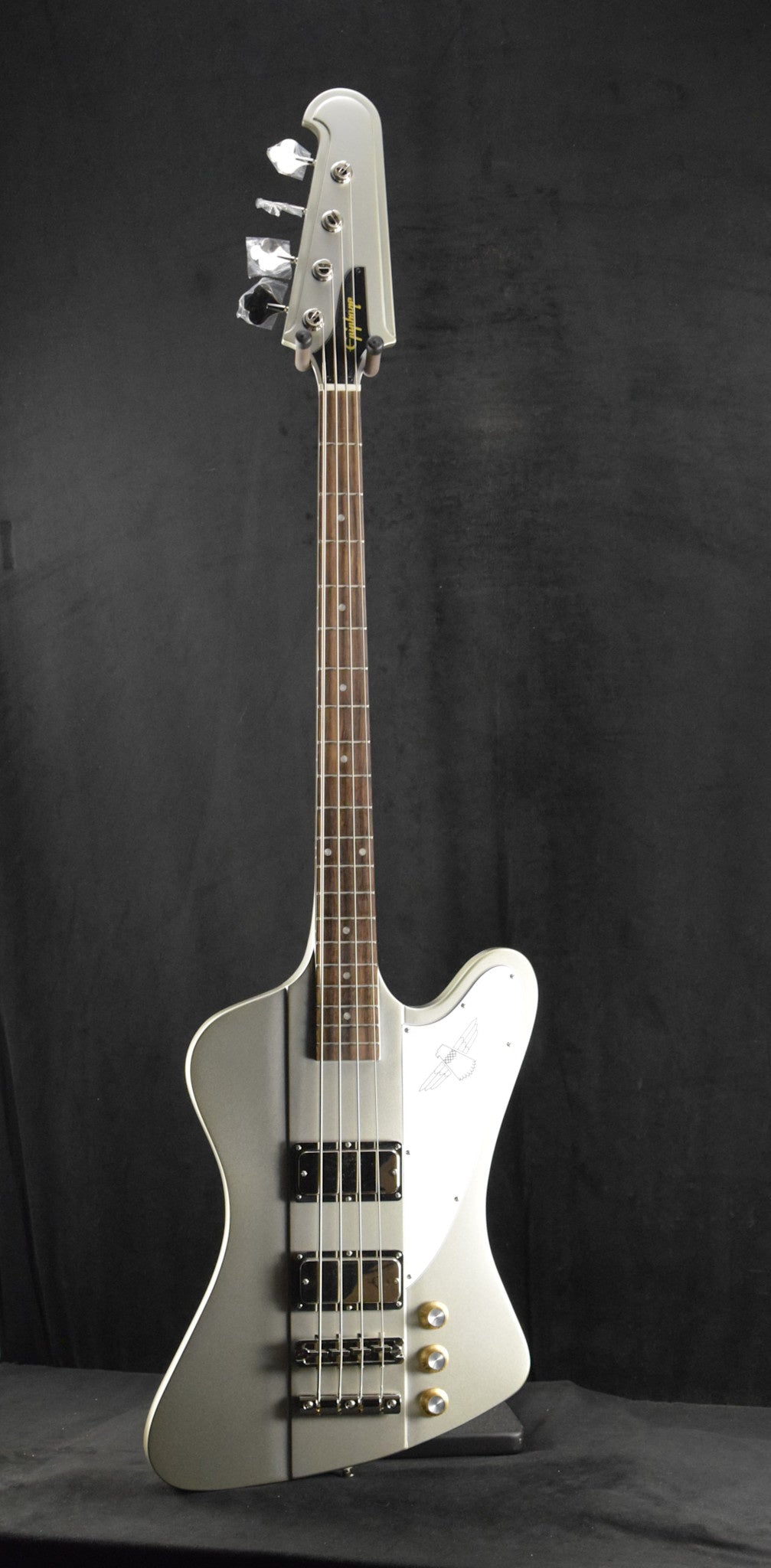 Epiphone Thunderbird '64 Bass Guitar Silver Mist w/Gig Bag