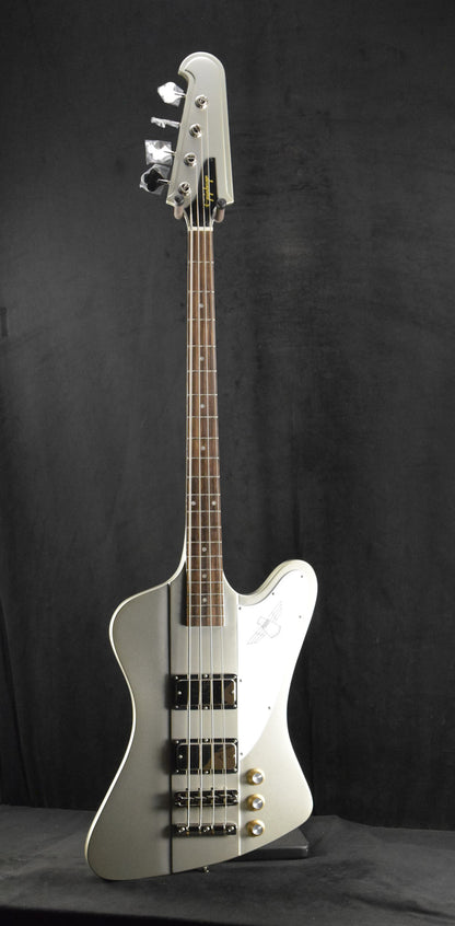 Epiphone Thunderbird '64 Bass Guitar Silver Mist w/Gig Bag
