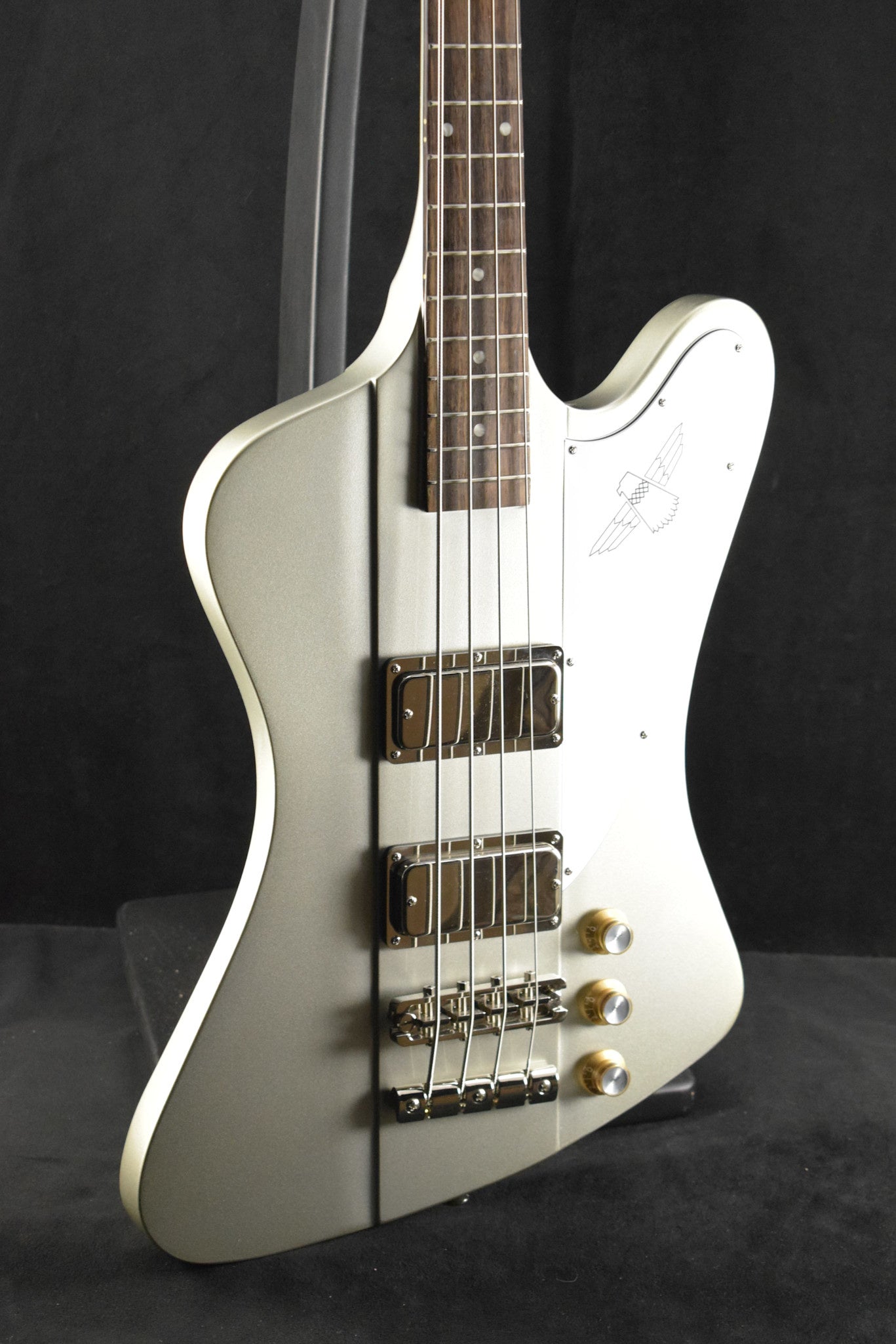 Epiphone Thunderbird '64 Bass Guitar Silver Mist w/Gig Bag