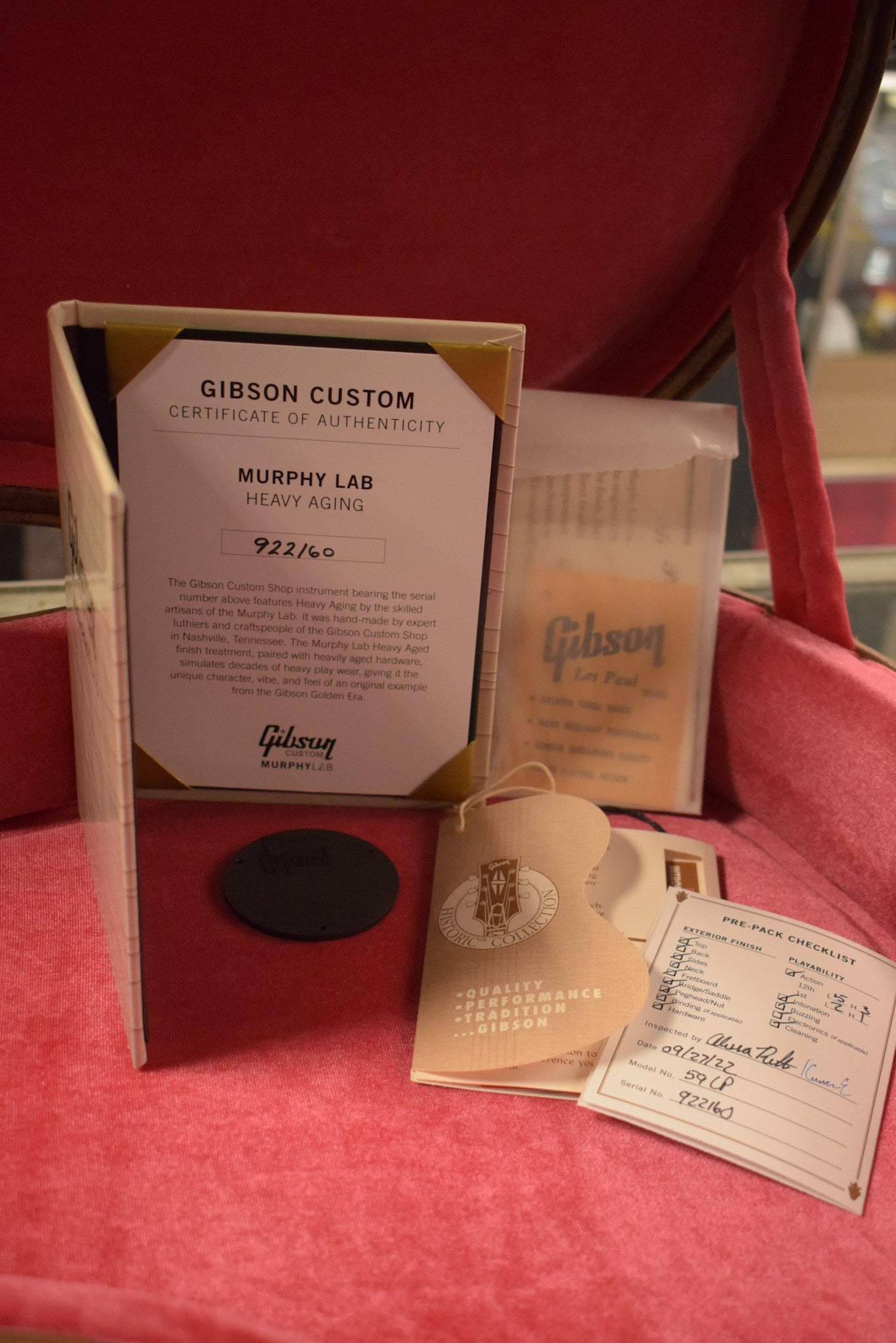 Gibson Murphy Lab '59 Les Paul Standard Tomato Soup Burst Heavy Aged Fuller's Exclusive