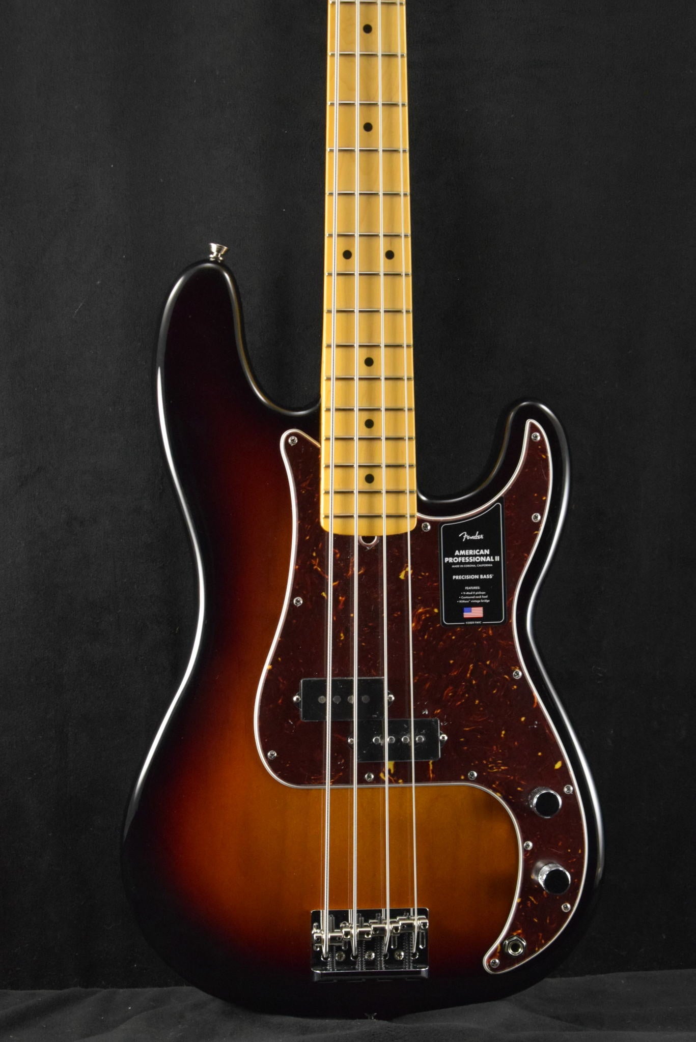 Fender American Professional II Precision Bass 3-Color Sunburst Maple Fingerboard