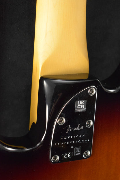 Fender American Professional II Precision Bass 3-Color Sunburst Maple Fingerboard