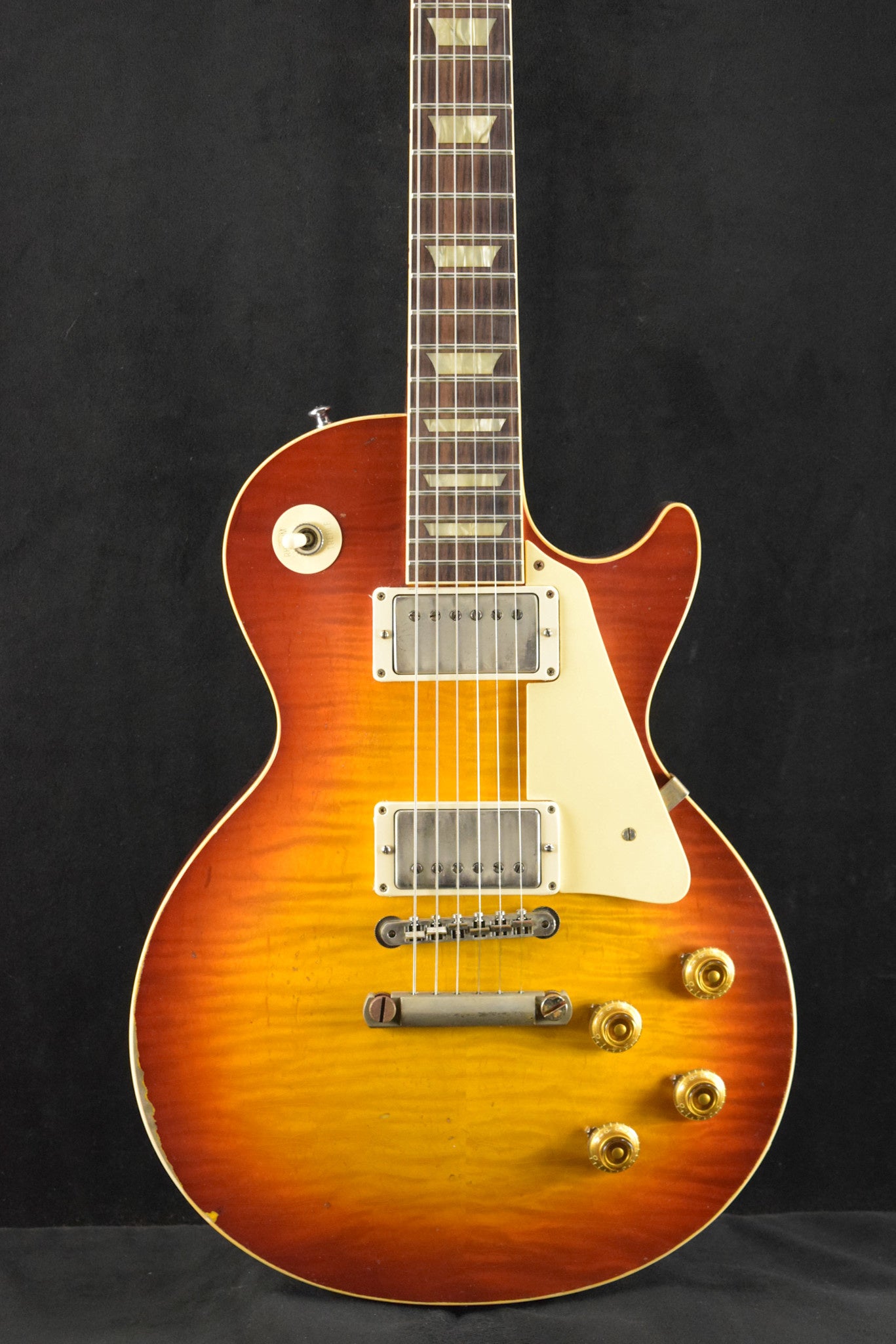 Gibson Murphy Lab '59 Les Paul Standard Tomato Soup Burst Heavy Aged - Fuller's Exclusive