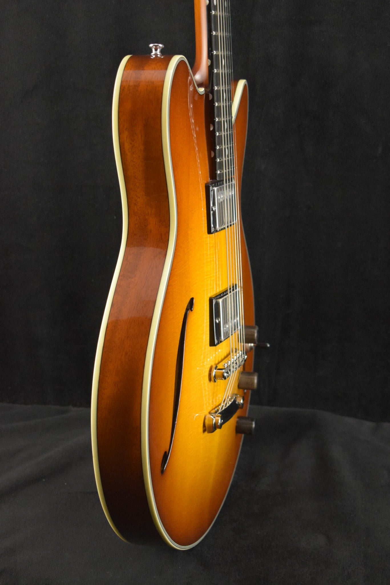 Eastman Romeo 14" Thinline Lollar Humbuckers Goldburst Truetone Gloss