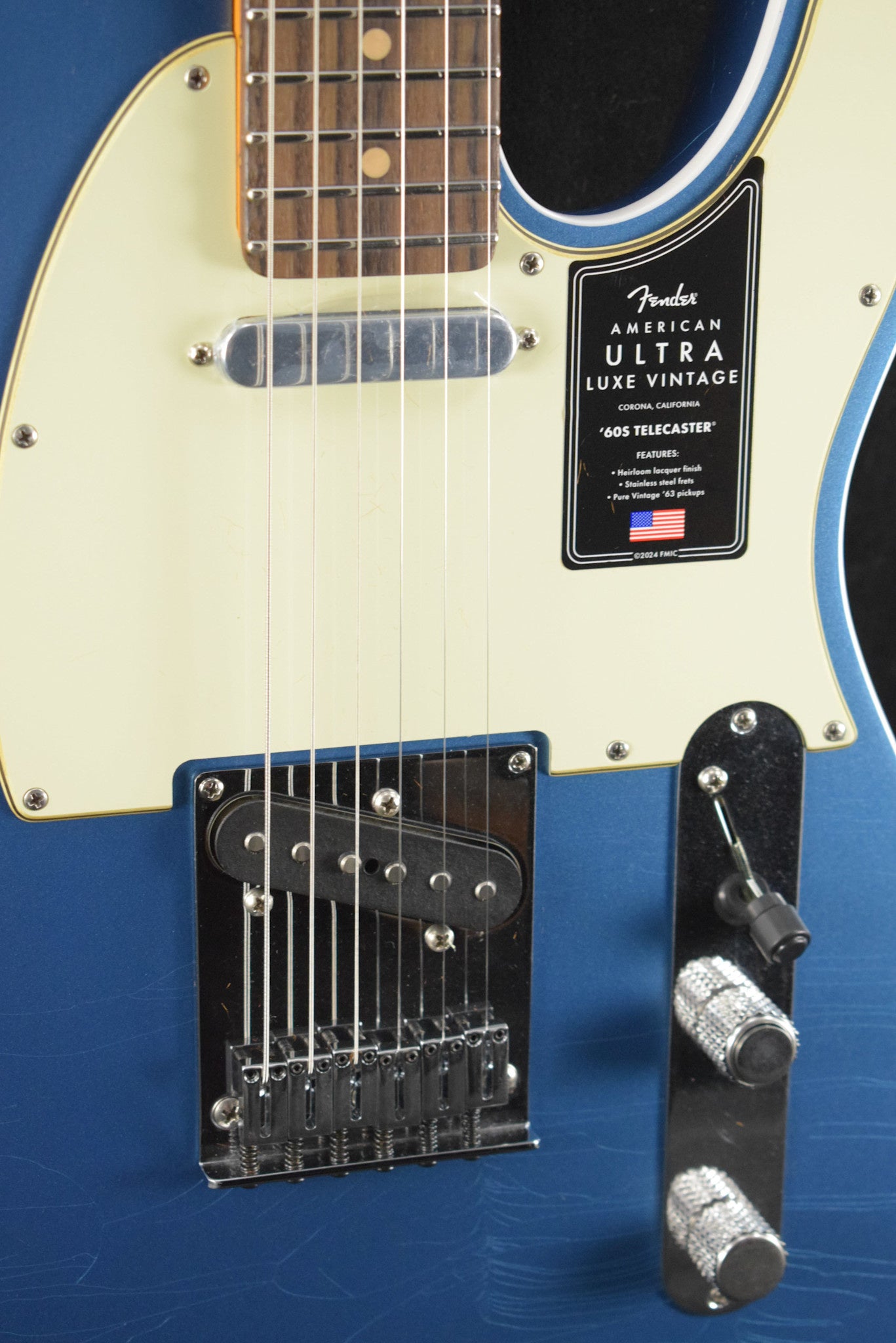 Fender American Ultra Luxe Vintage '60s Custom Telecaster Lake