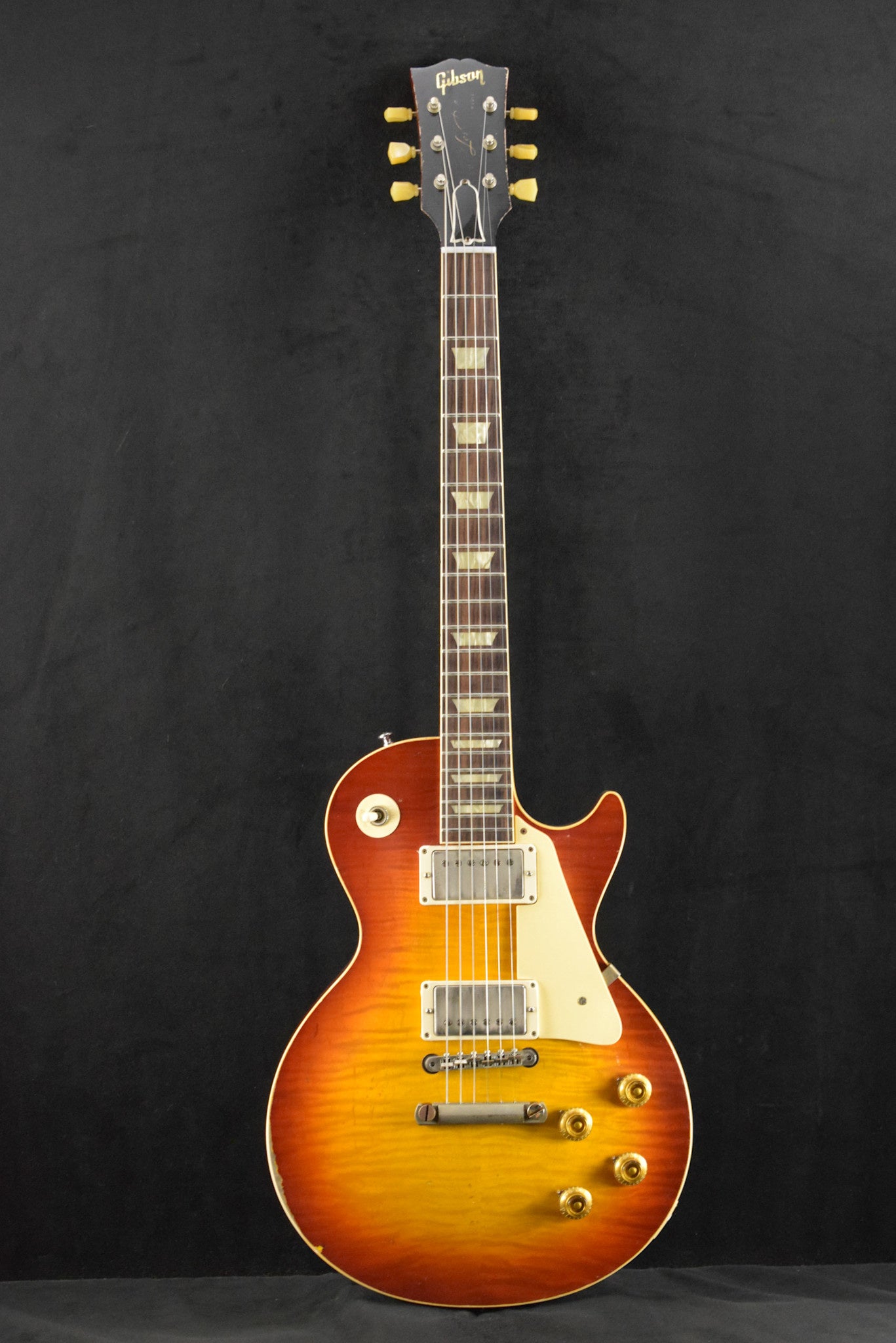 Gibson Murphy Lab '59 Les Paul Standard Tomato Soup Burst Heavy Aged - Fuller's Exclusive