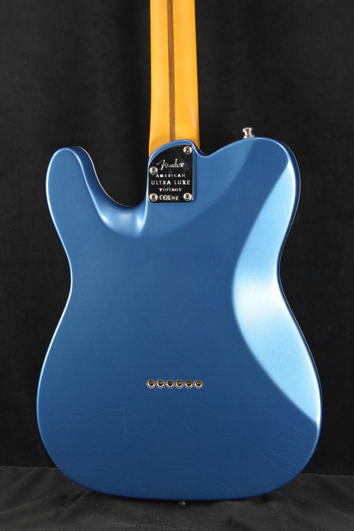 Fender American Ultra Luxe Vintage '60s Custom Telecaster Lake Placid Blue Rosewood Fingerboard
