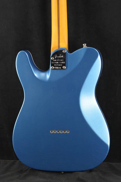 Fender American Ultra Luxe Vintage '60s Custom Telecaster Lake Placid Blue Rosewood Fingerboard