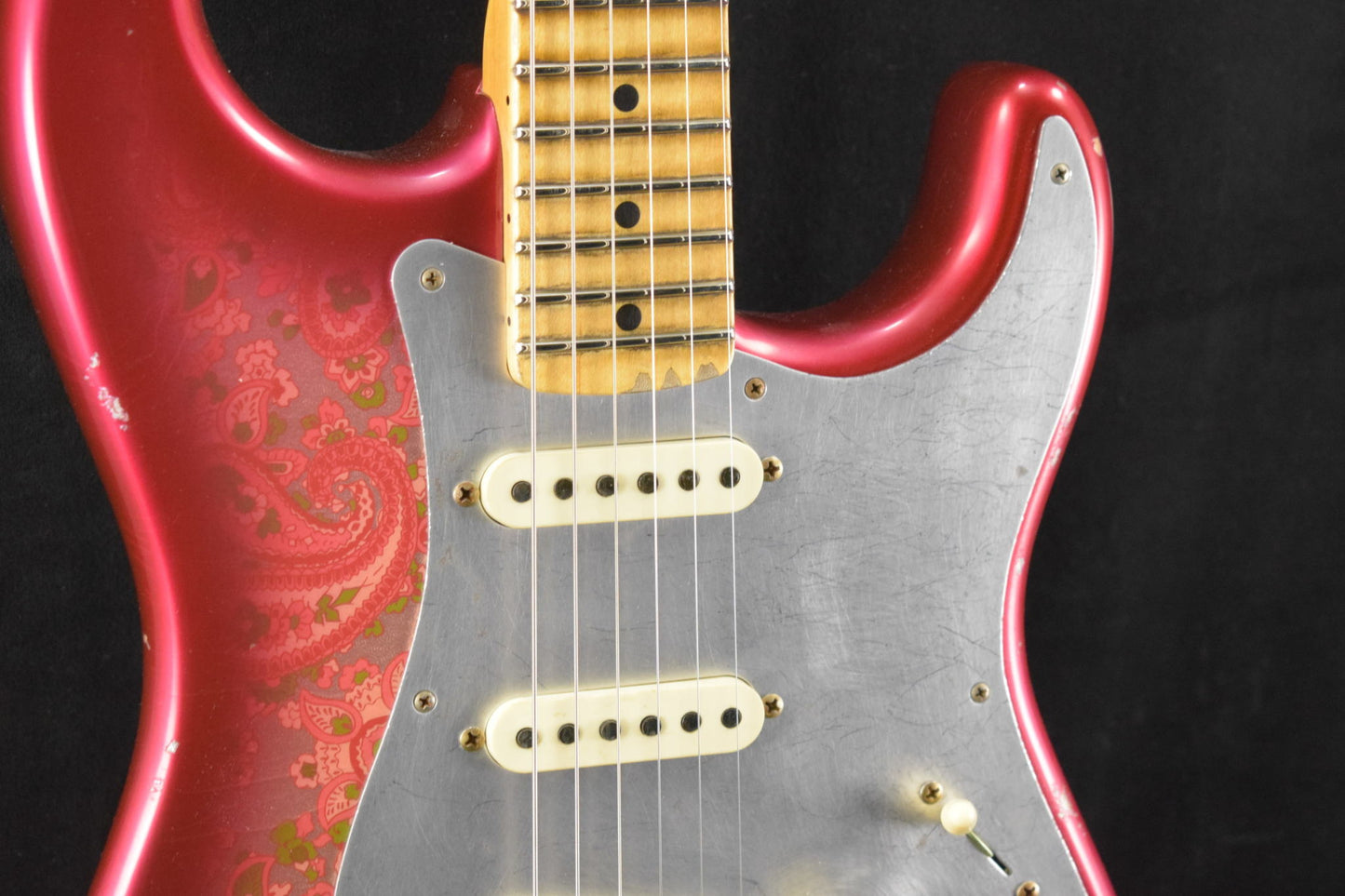 Fender Custom Shop Limited Edition El Diablo Stratocaster Aged Pink Paisley Relic